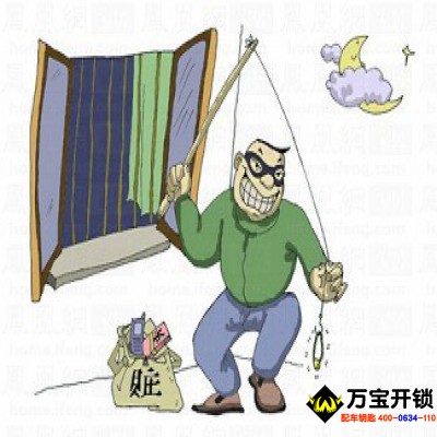 萊蕪萬寶開鎖教您十招實用家庭防盜知識