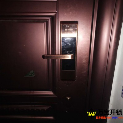 萊蕪高層安裝基信指紋鎖智能鎖E6007紅古銅色