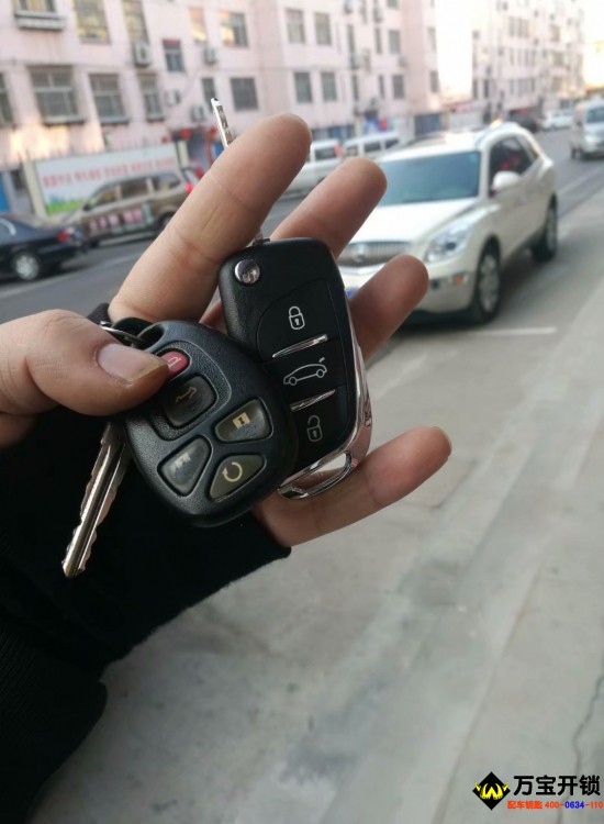 萊蕪進口別克昂科拉鑰匙增加 萊蕪別克昂科雷配汽車鑰匙