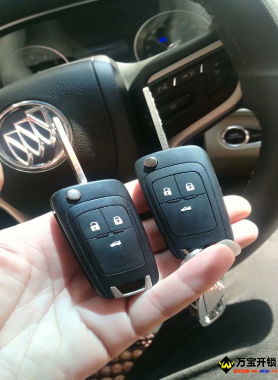 15年別克英朗智能鑰匙增加 萊蕪別克英朗一鍵啟動鑰匙增加